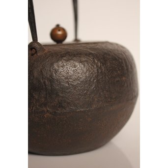 姥口砲口小鉄瓶/急須　H481 