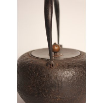 姥口砲口小鉄瓶/急須　H481 