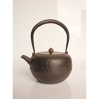 姥口砲口小鉄瓶/急須　H481