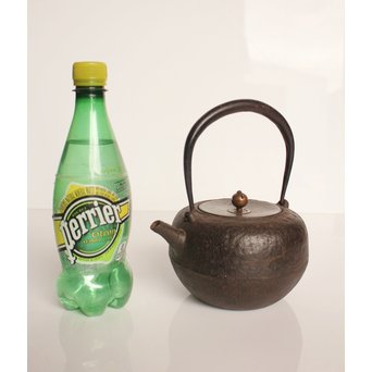 姥口砲口小鉄瓶/急須　H481 