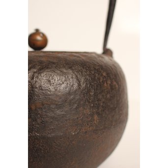 姥口砲口小鉄瓶/急須　H481 