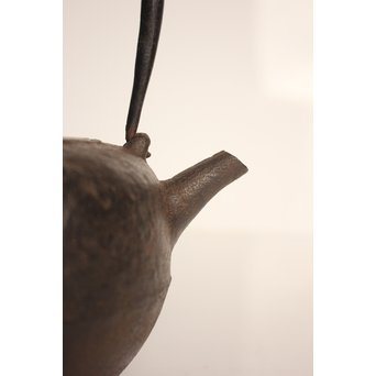 姥口砲口小鉄瓶/急須　H481 