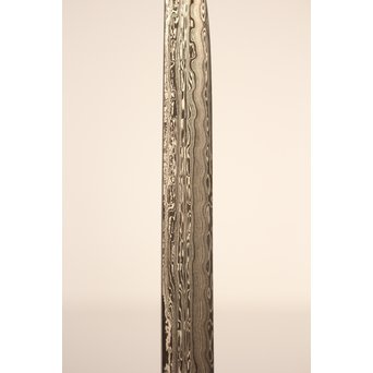 加藤清志 ニッケルダマスカス鋼/木目金ペーパーナイフ　S2950 