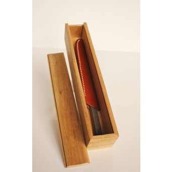 加藤清志 ニッケルダマスカス鋼/木目金ペーパーナイフ　S2950 