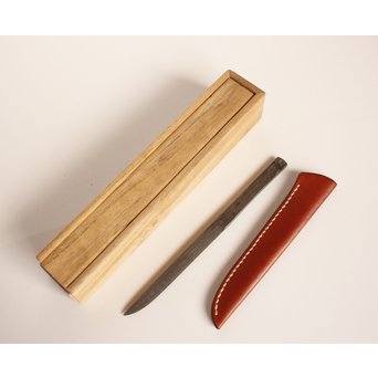 加藤清志 ニッケルダマスカス鋼/木目金ペーパーナイフ　S2950 