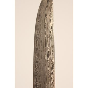 加藤清志 ニッケルダマスカス鋼/木目金ペーパーナイフ　S2950 