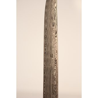 加藤清志 ニッケルダマスカス鋼/木目金ペーパーナイフ　S2950 