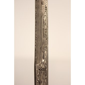 加藤清志 ニッケルダマスカス鋼/木目金ペーパーナイフ　S2950 