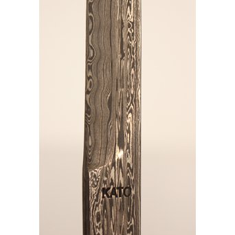 加藤清志 ニッケルダマスカス鋼/木目金ペーパーナイフ　S2950 