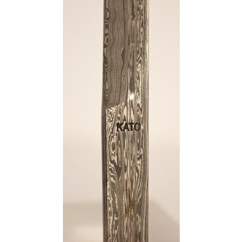 加藤清志 ニッケルダマスカス鋼/木目金ペーパーナイフ　S2950 