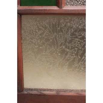 組子と色ガラスの中型建具　GD1033 