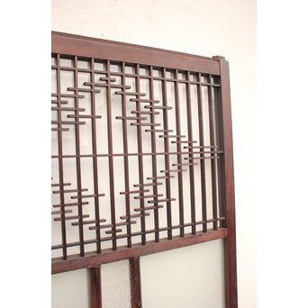 組子と色ガラスの中型建具　GD1033 