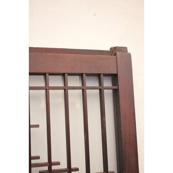 組子と色ガラスの中型建具　GD1033 