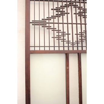 組子と色ガラスの中型建具　GD1033 