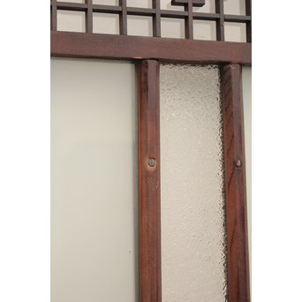 組子と色ガラスの中型建具　GD1033 