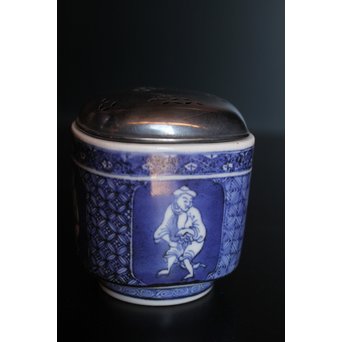 山川孝次 銀火屋 古伊万里香炉　K492 