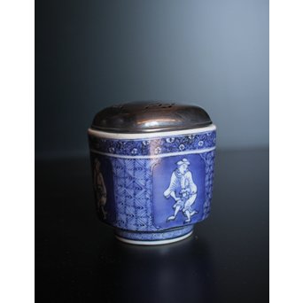山川孝次 銀火屋 古伊万里香炉　K492