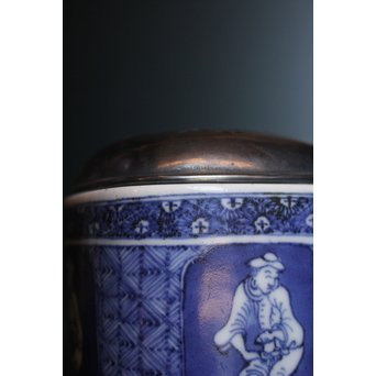 山川孝次 銀火屋 古伊万里香炉　K492 