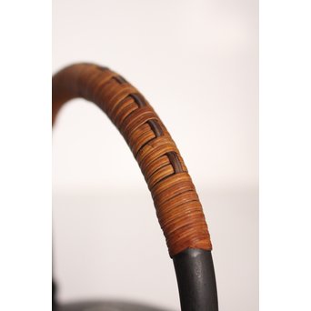 玉川堂 紫金色鎚肌銅製 湯沸 建水 茶筒 セット  K497　 