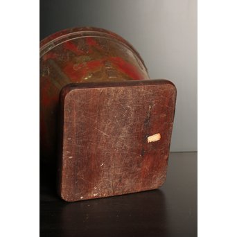 天明鋳物 正田暘谷 斑柴銅 瓶掛/火鉢　H491 