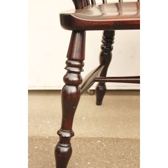 松本民芸家具 513型ウインザーⅢ 長椅子/チェアー　T390 