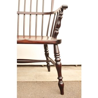 松本民芸家具 513型ウインザーⅢ 長椅子/チェアー　T390 