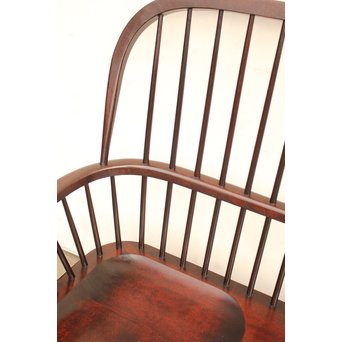 松本民芸家具 513型ウインザーⅢ 長椅子/チェアー　T390 