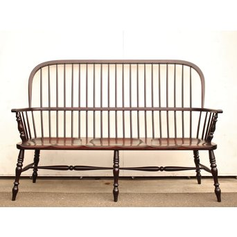 松本民芸家具 513型ウインザーⅢ 長椅子/チェアー　T390 