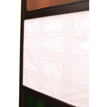 稀少緑色オニダイアガラスの障子戸 2枚1組  GD1042Y 