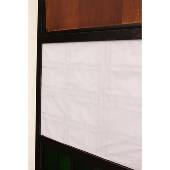 稀少緑色オニダイアガラスの障子戸 2枚1組  GD1042Y 