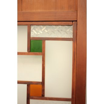 細分色ガラス建具 2枚1組　GD1043 