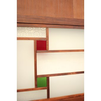 細分色ガラス建具 2枚1組　GD1043 