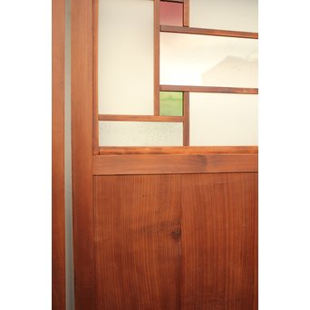 細分色ガラス建具 2枚1組　GD1043 