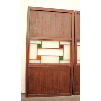 細分色ガラス建具 2枚1組　GD1043 