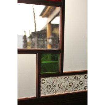 細分色ガラス建具 2枚1組　GD1043 