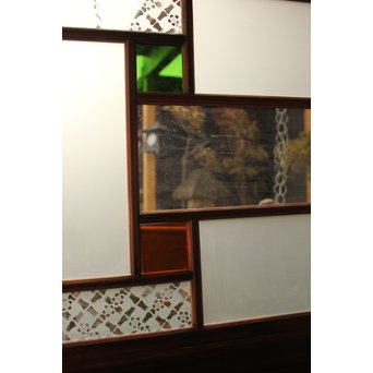 細分色ガラス建具 2枚1組　GD1043 