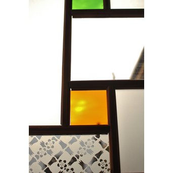 細分色ガラス建具 2枚1組　GD1043 