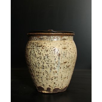 斑唐津風 九州系陶器 水差　K517