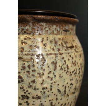 斑唐津風 九州系陶器 水差　K517 