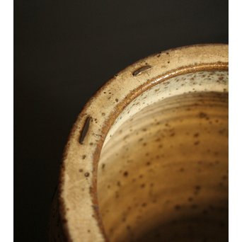 斑唐津風 九州系陶器 水差　K517 