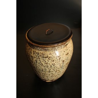 斑唐津風 九州系陶器 水差　K517 