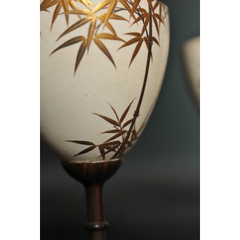 蒔絵卵殻杯 2個1組　S2975 