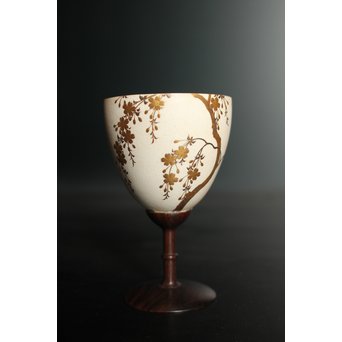 蒔絵卵殻杯 2個1組　S2975 