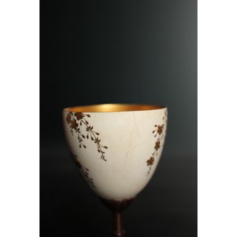 蒔絵卵殻杯 2個1組　S2975 