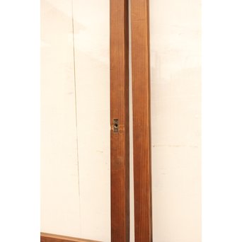 桜模様と緑色ガラスの建具 2枚1組　GD1050 