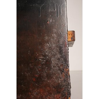 漆/うるし職人の作業台【長黒】J2438 