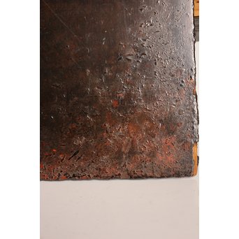 漆/うるし職人の作業台【長黒】J2438 