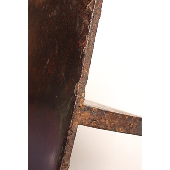 漆/うるし職人の作業台【長黒】J2438 