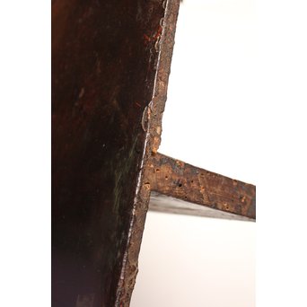 漆/うるし職人の作業台【長黒】J2438 