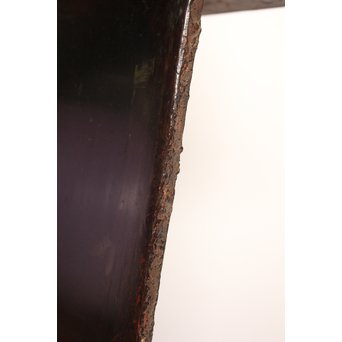 漆/うるし職人の作業台【長黒】J2438 